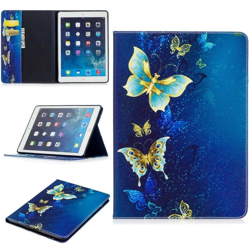 Flip Cover iPad Air Sommerfugle Om Natten