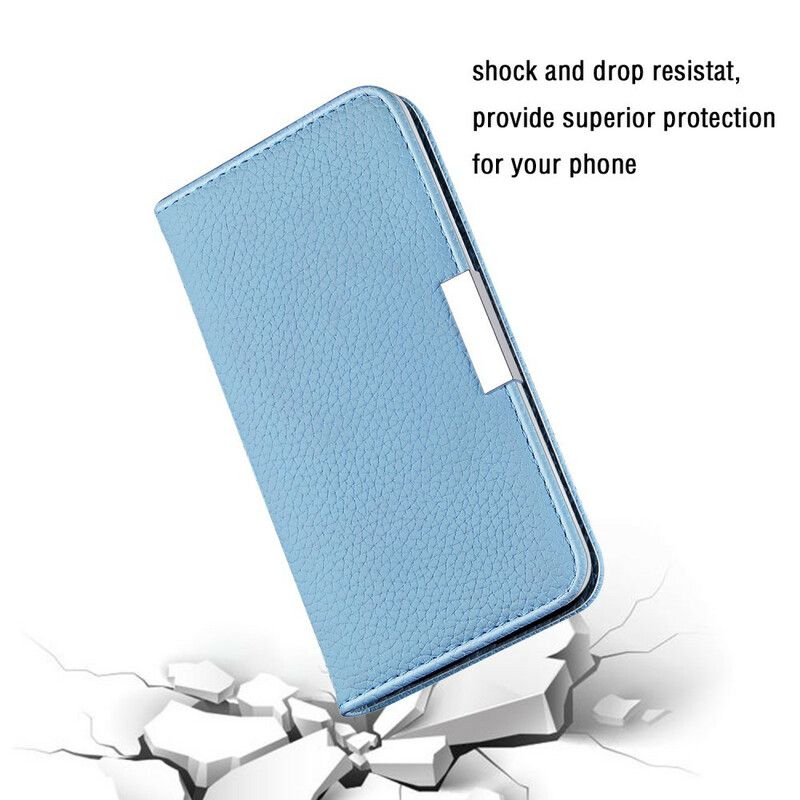 Cover Samsung Galaxy S20 Flip Cover Ultra Chic Lychee Imiteret Læder