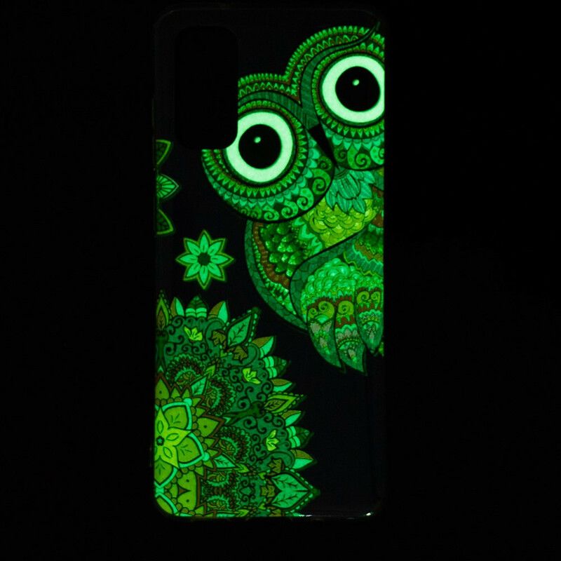 Cover Samsung Galaxy S20 Fluorescerende Mandalaugle