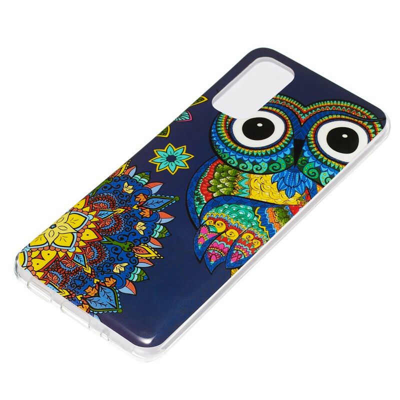 Cover Samsung Galaxy S20 Fluorescerende Mandalaugle