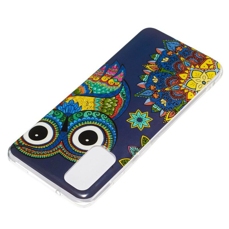 Cover Samsung Galaxy S20 Fluorescerende Mandalaugle