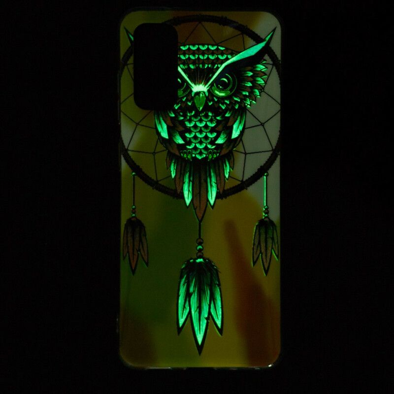 Cover Samsung Galaxy S20 Fluorescerende Ugle Drømmefanger