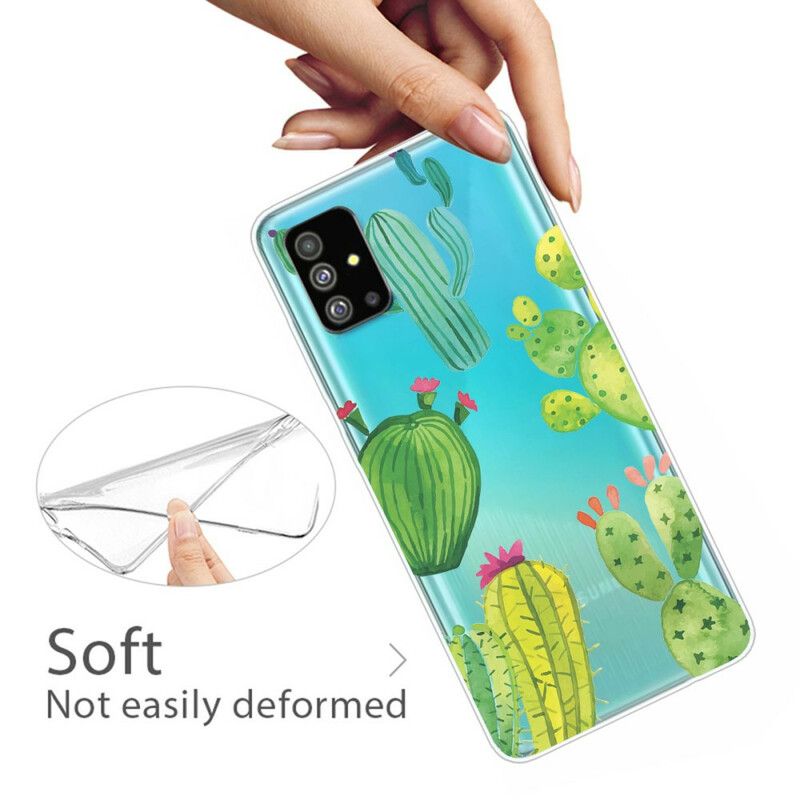 Cover Samsung Galaxy S20 Kaktus Akvarel