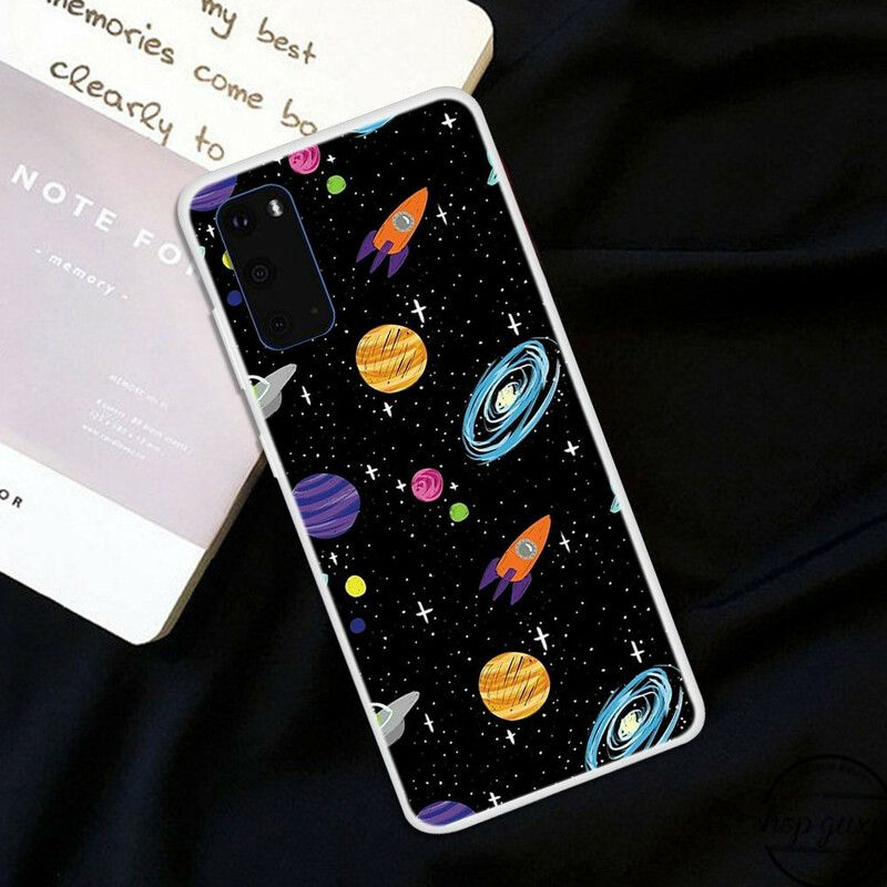 Cover Samsung Galaxy S20 Planet Galaxy