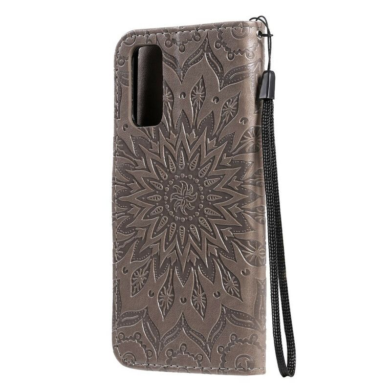 Flip Cover Samsung Galaxy S20 Solblomst