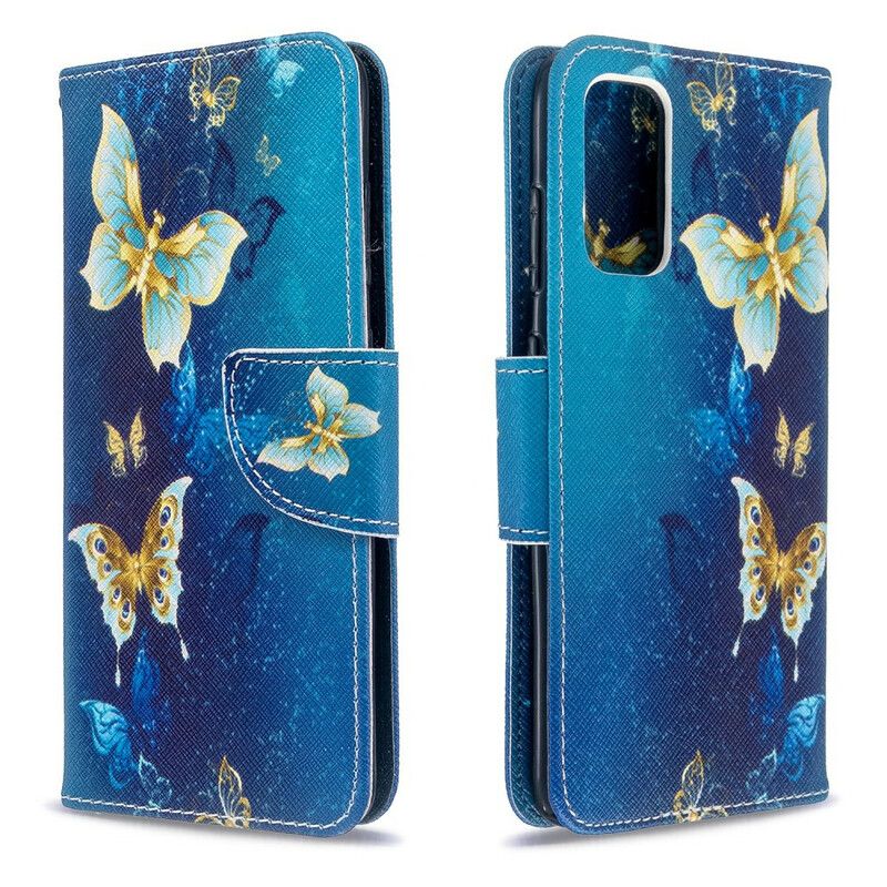 Flip Cover Samsung Galaxy S20 Sommerfuglekonger