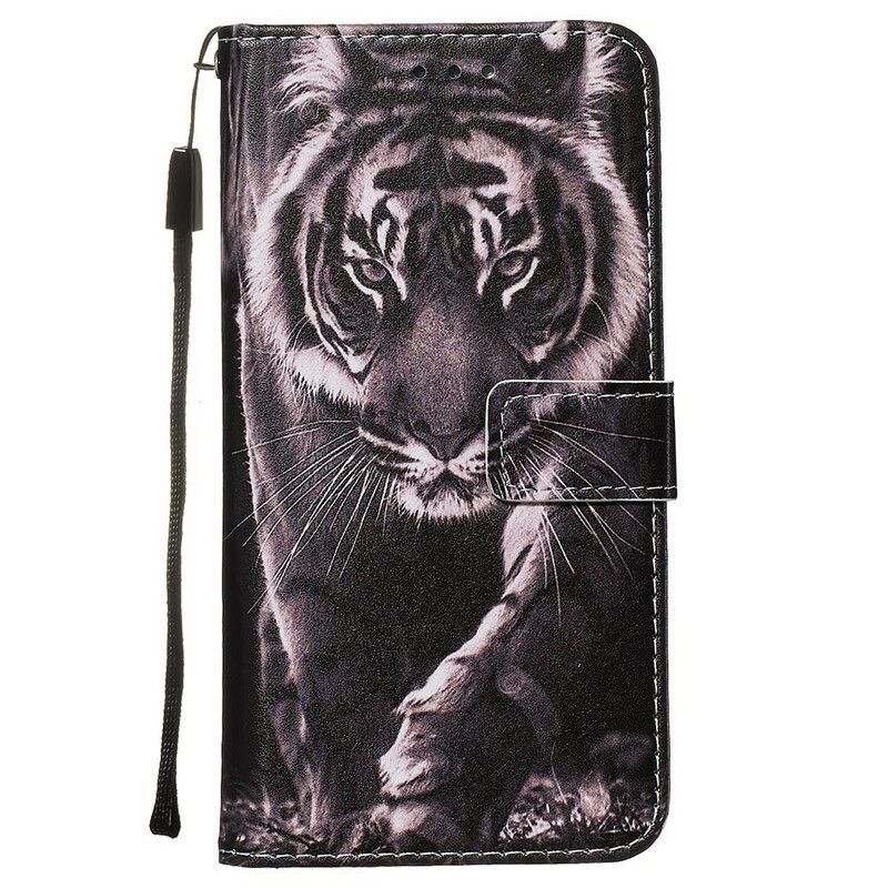 Læder Cover Samsung Galaxy S20 Nattiger