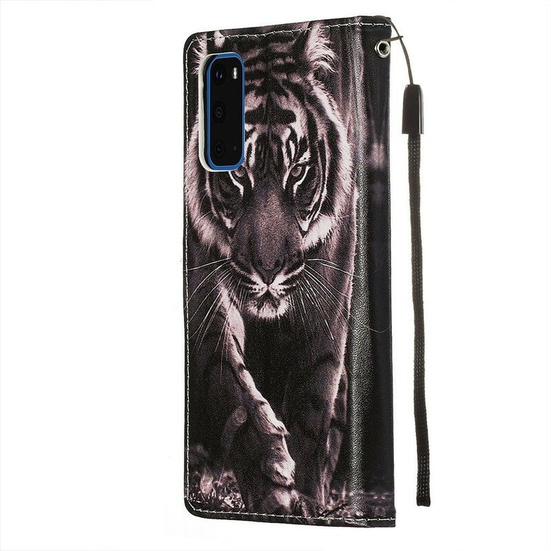 Læder Cover Samsung Galaxy S20 Nattiger