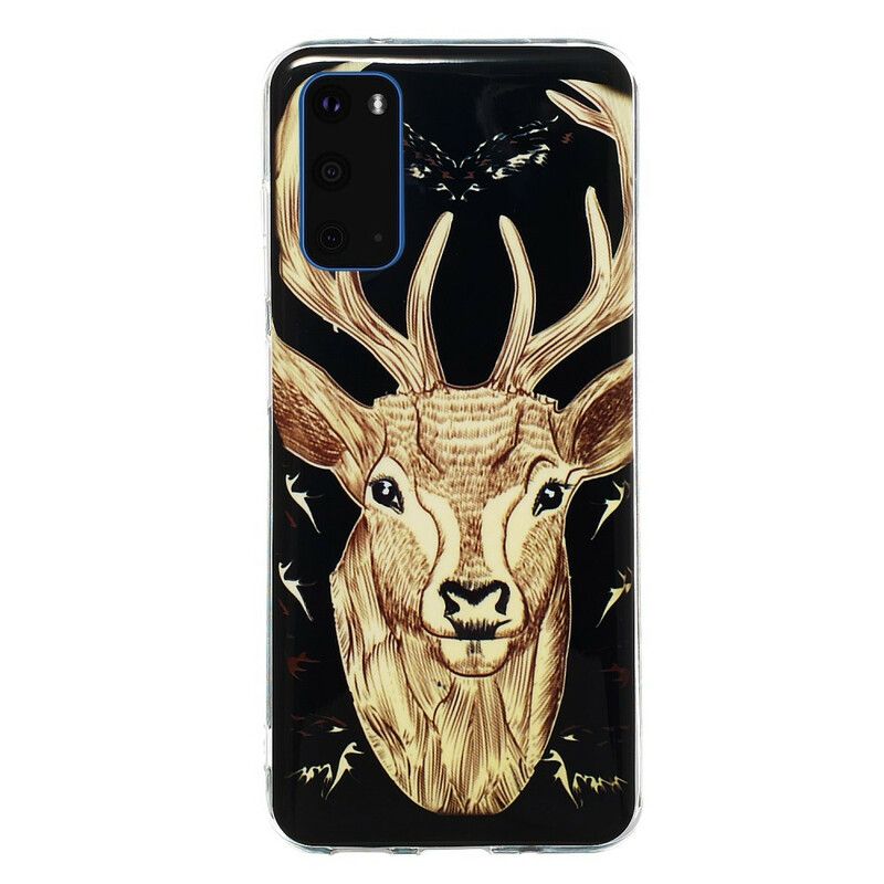 Mobilcover Samsung Galaxy S20 Fluorescerende Majestic Stag