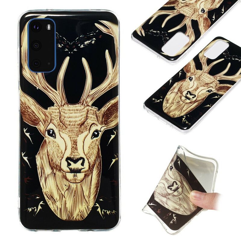 Mobilcover Samsung Galaxy S20 Fluorescerende Majestic Stag