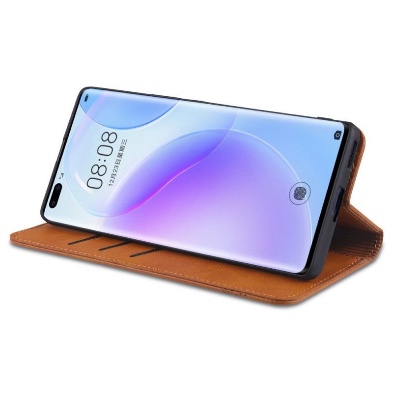 Cover Huawei Nova 9 Pro / Honor 50 Pro Flip Cover Azns Læderstil