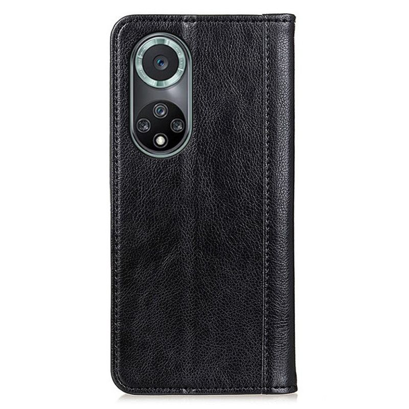 Cover Huawei Nova 9 Pro / Honor 50 Pro Flip Cover Elegance Split Litchi Læder