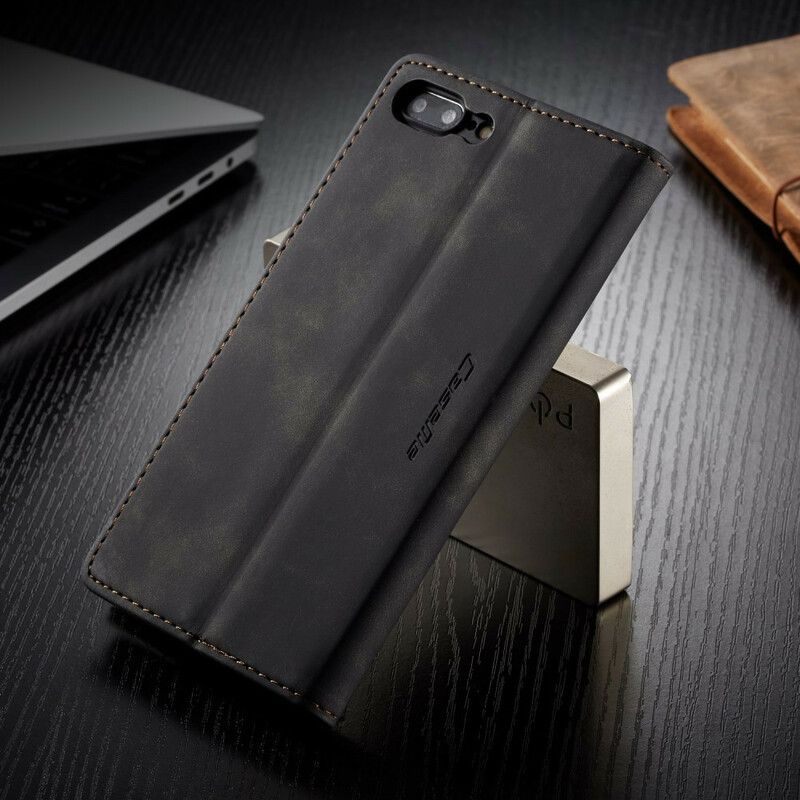 Cover iPhone 8 Plus / 7 Plus Flip Cover Caseme Kunstlæder