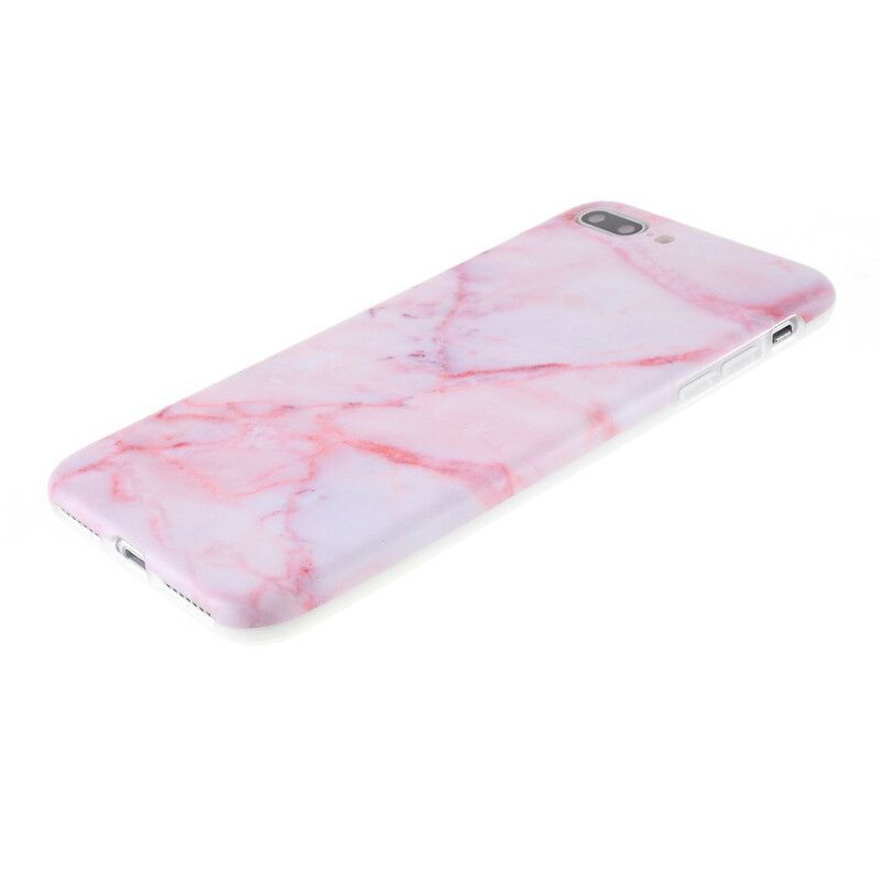 Cover iPhone 8 Plus / 7 Plus Marmoreffekt Silikone