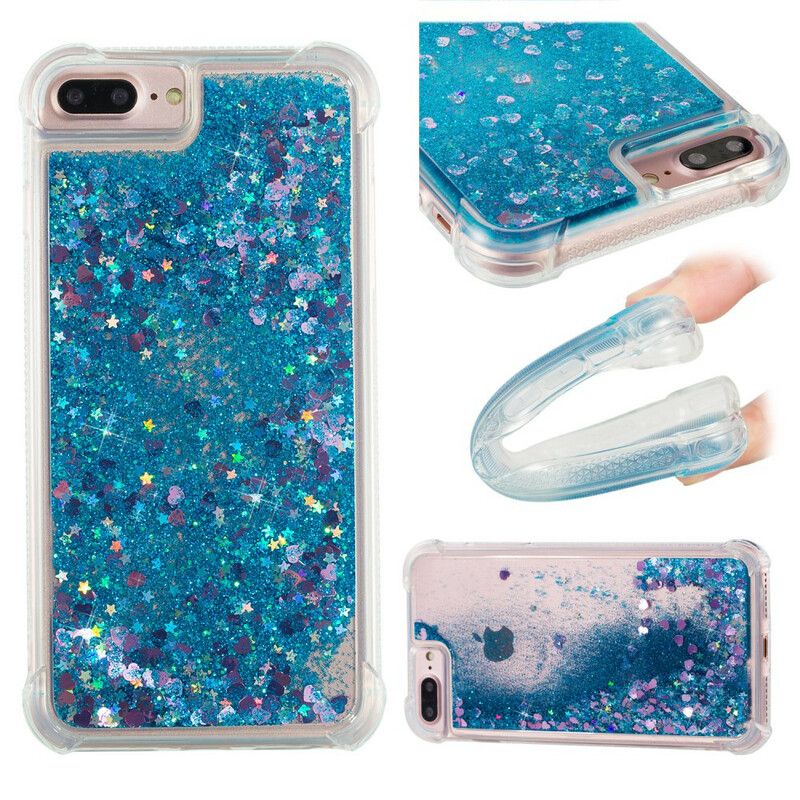 Cover iPhone 8 Plus / 7 Plus Ønsker Glitter