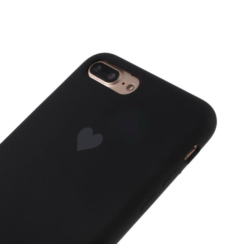 Cover iPhone 8 Plus / 7 Plus Silikonehjerte