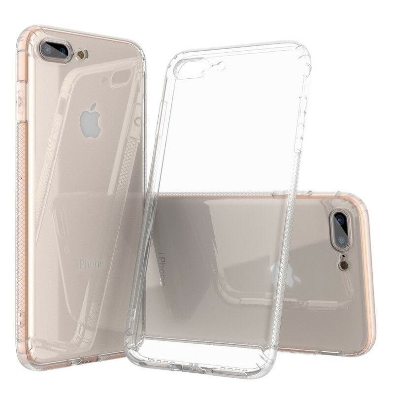 Mobilcover iPhone 8 Plus / 7 Plus Transparente Leeu Beskyttelsespuder