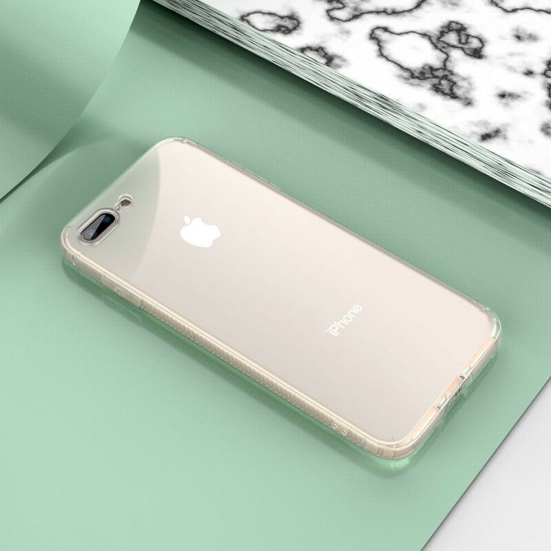 Mobilcover iPhone 8 Plus / 7 Plus Transparente Leeu Beskyttelsespuder