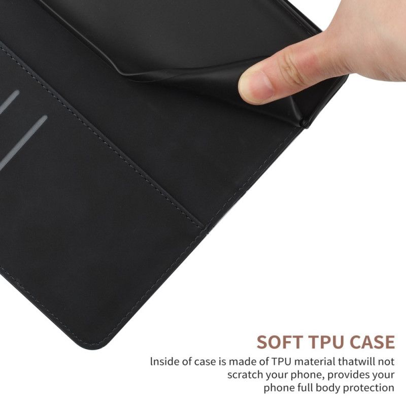 Flip Cover Xiaomi 14 Ultra Stribede Linier Og Prikker