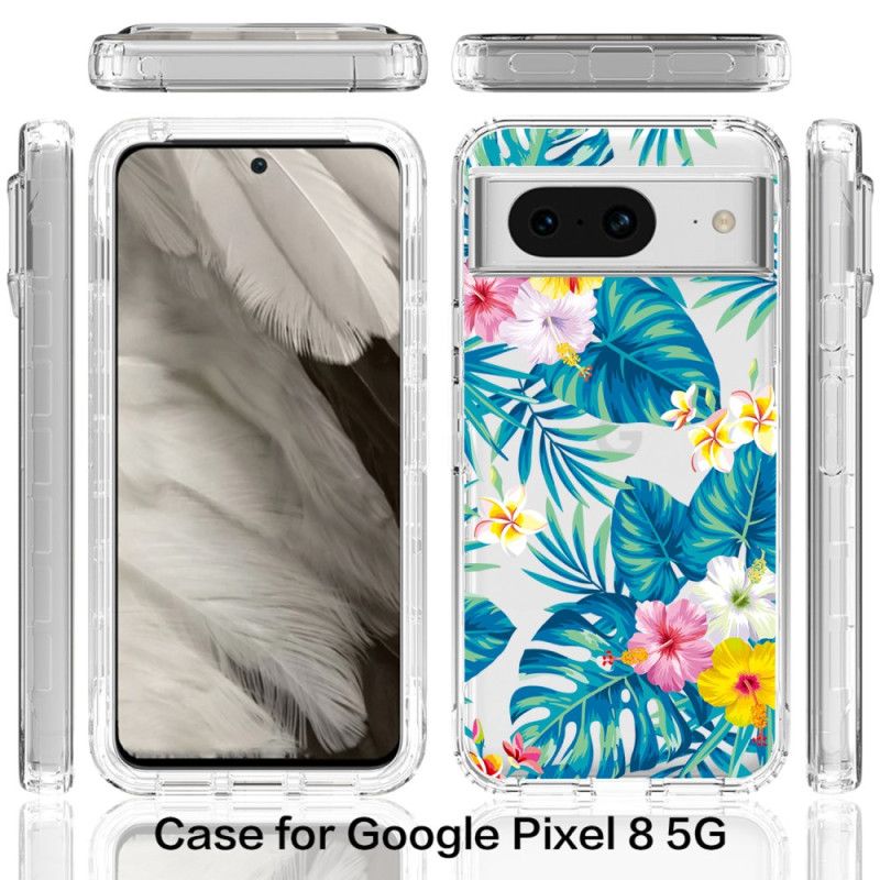 Cover Google Pixel 8 Blomsterforstærket