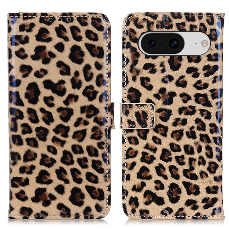 Flip Cover Google Pixel 8 Leopard