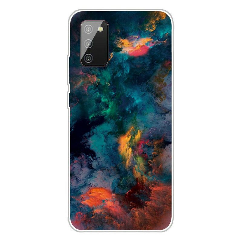 Cover Samsung Galaxy A02s Farvede Skyer