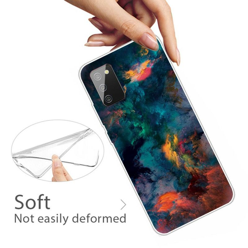 Cover Samsung Galaxy A02s Farvede Skyer