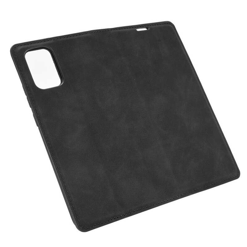 Cover Samsung Galaxy A02s Flip Cover Blødt Lædereffekt