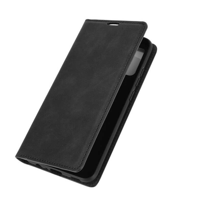 Cover Samsung Galaxy A02s Flip Cover Blødt Lædereffekt