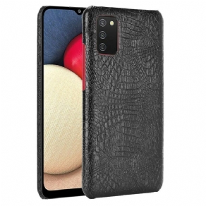 Cover Samsung Galaxy A02s Krokodillehudeffekt