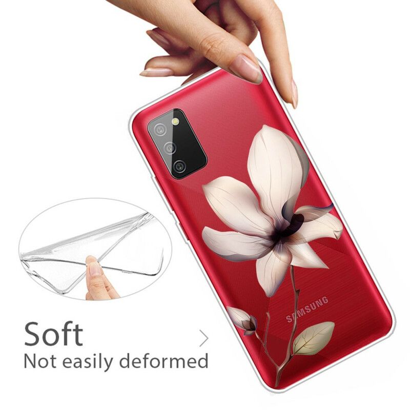 Cover Samsung Galaxy A02s Premium Blomster