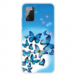 Cover Samsung Galaxy A02s Sommerfugle Sommerfugle