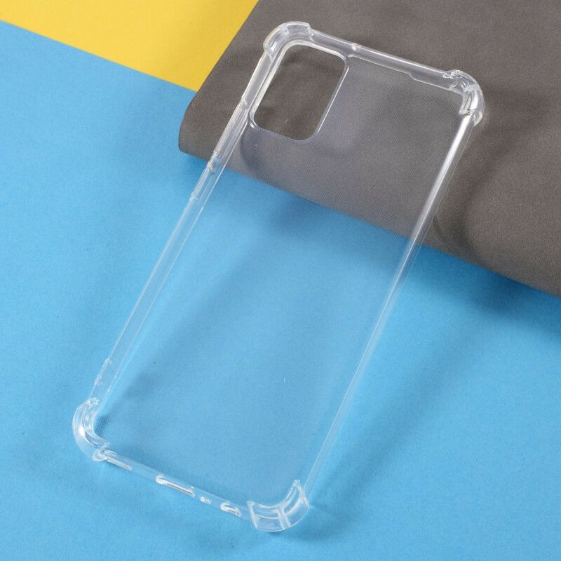 Cover Samsung Galaxy A02s Transparente Forstærkede Hjørner