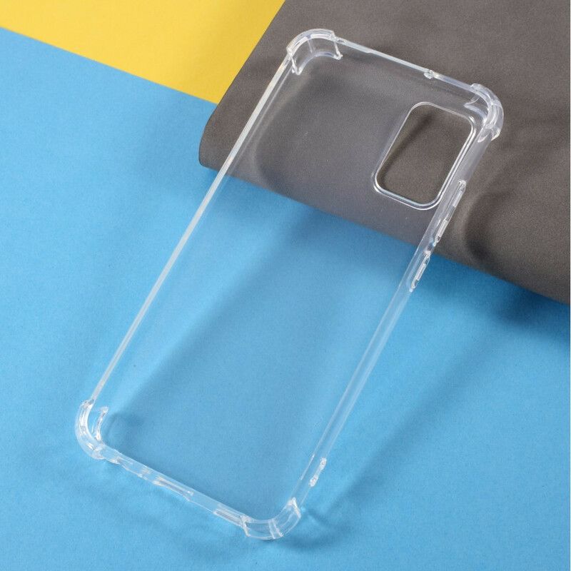 Cover Samsung Galaxy A02s Transparente Forstærkede Hjørner