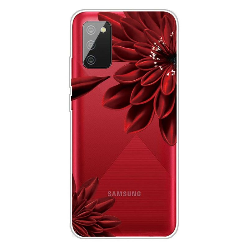 Cover Samsung Galaxy A02s Vildblomster