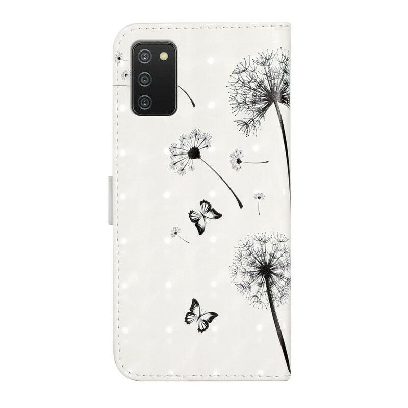 Flip Cover Samsung Galaxy A02s Baby Love Mælkebøtte