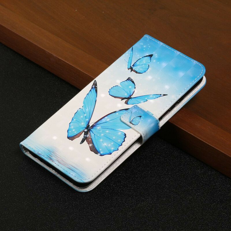 Flip Cover Samsung Galaxy A02s Flyvende Sommerfugle