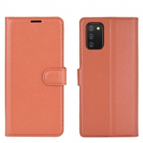 Flip Cover Samsung Galaxy A02s Klassisk