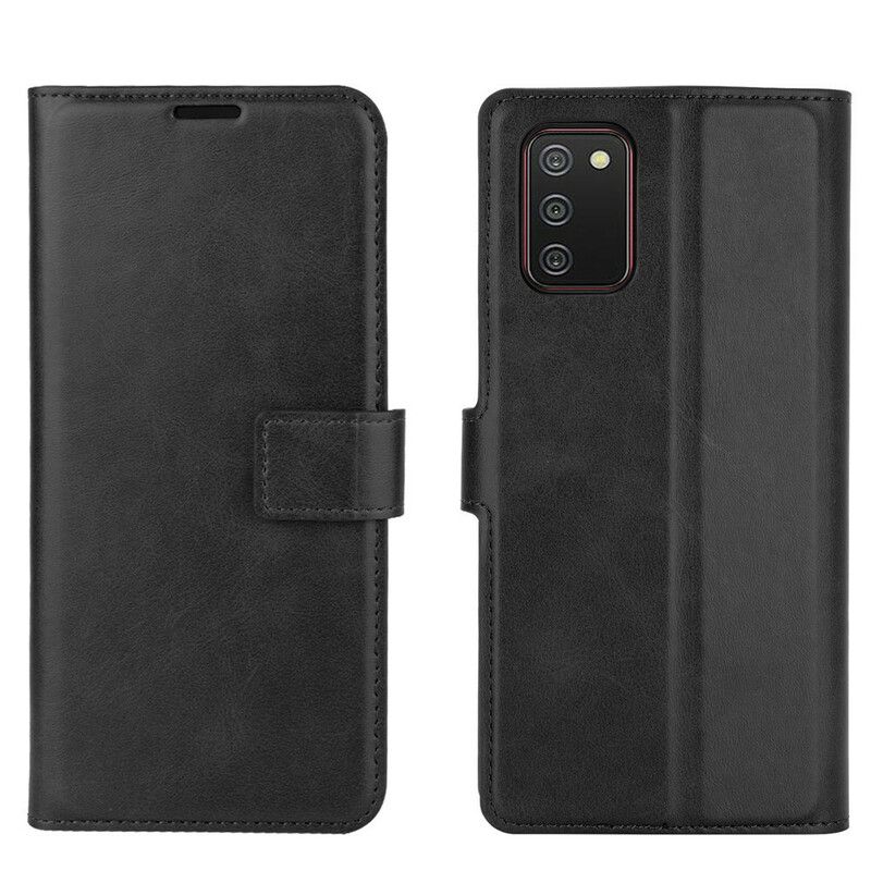 Flip Cover Samsung Galaxy A02s Slankt Kunstlæder