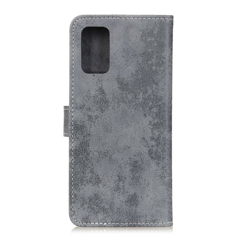 Flip Cover Samsung Galaxy A02s Vintage Kunstlæder