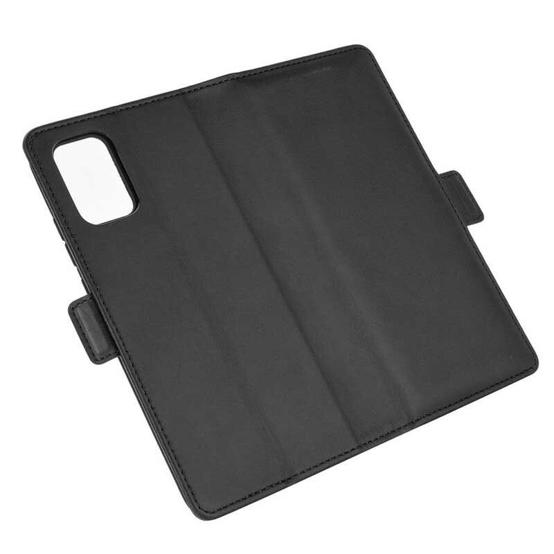 Læder Cover Samsung Galaxy A02s Flip Cover Dobbeltklap