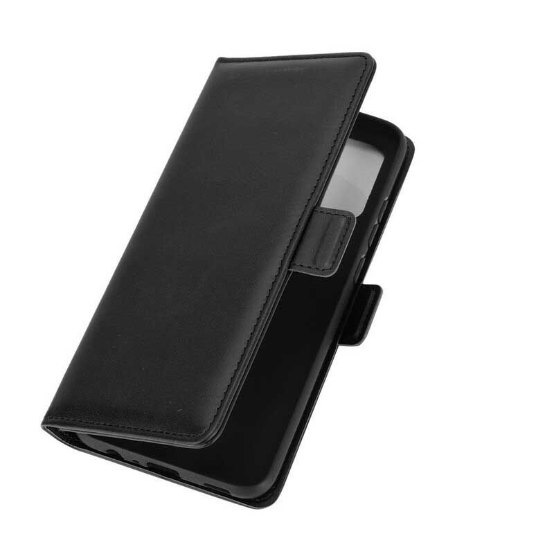 Læder Cover Samsung Galaxy A02s Flip Cover Dobbeltklap