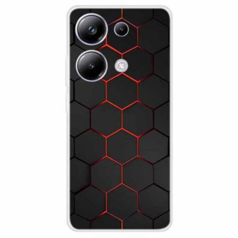 Cover Til Xiaomi Redmi Note 13 Pro 4g Røde Celle