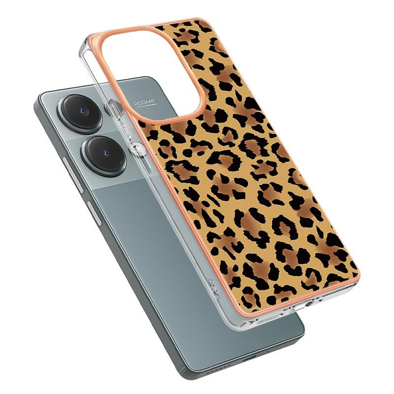 Cover Xiaomi Redmi Note 13 Pro 4g Telefon Etui Leopardmønster