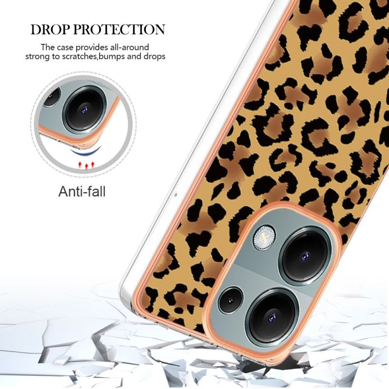 Cover Xiaomi Redmi Note 13 Pro 4g Telefon Etui Leopardmønster