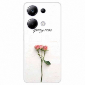 Cover Xiaomi Redmi Note 13 Pro 4g Tre Blomster