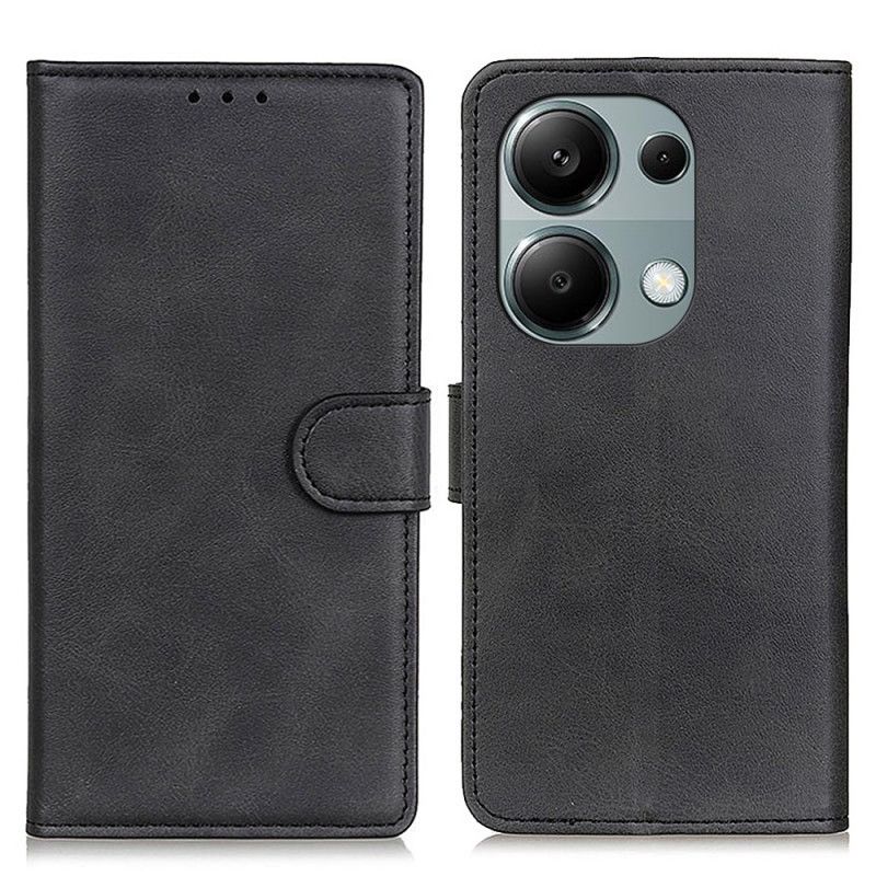 Flip Cover Til Xiaomi Redmi Note 13 Pro 4g Mat Kunstlæder