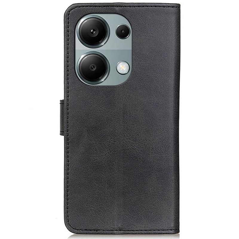 Flip Cover Til Xiaomi Redmi Note 13 Pro 4g Mat Kunstlæder