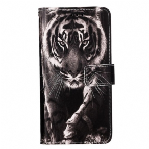 Flip Cover Til Xiaomi Redmi Note 13 Pro 4g Tiger Med Rem