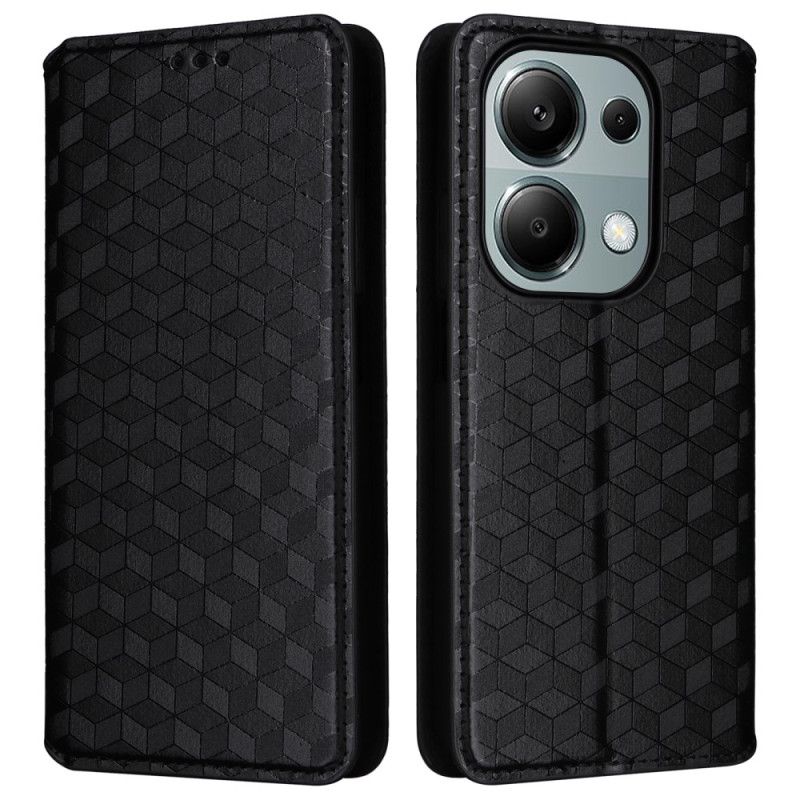 Flip Cover Xiaomi Redmi Note 13 Pro 4g Diamantmønster